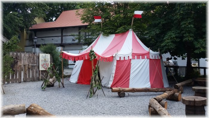 Frundsbergfest 2018 - Lageraufbau