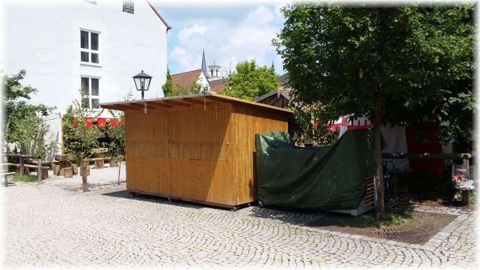 Frundsbergfest 2018 - Lageraufbau