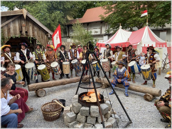 Frundsbergfest 2023 - Lagerleben