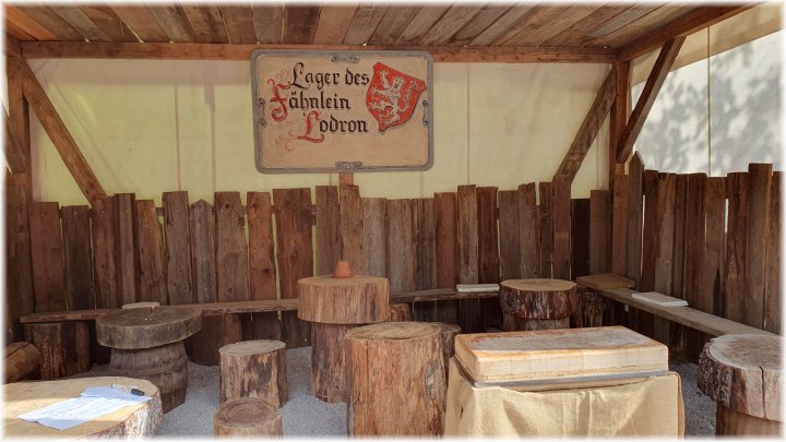 Frundsbergfest 2026 - Lagerbau